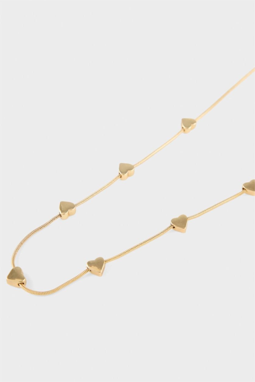 Kadın Altın Kadın 2'li Kolye