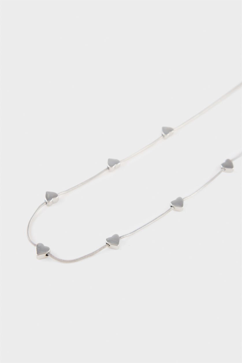 Kadın Gümüş Kadın 2'li Kolye