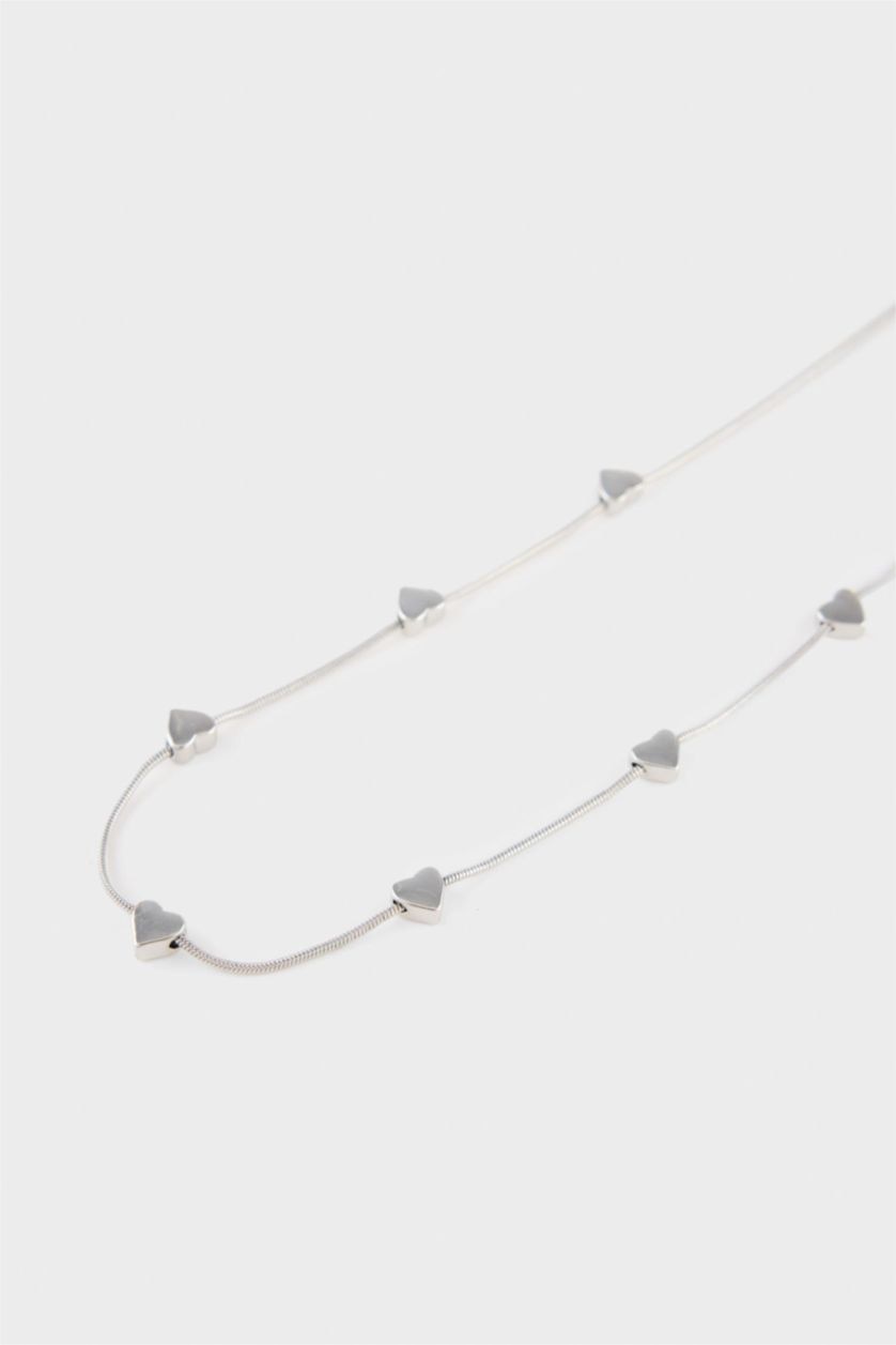 Kadın Gümüş Kadın 2'li Kolye