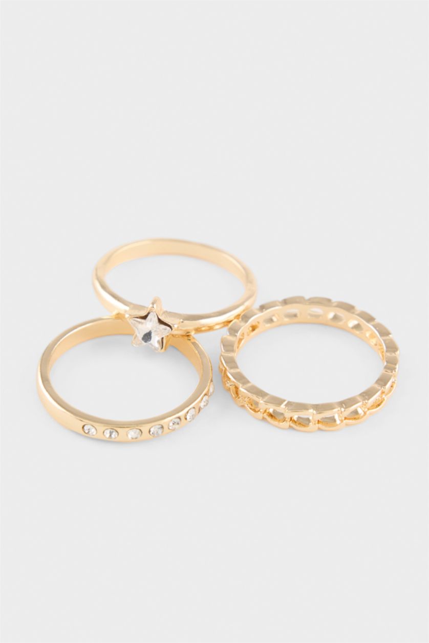 Kadın Altın Kadın 6'lı Yüzük