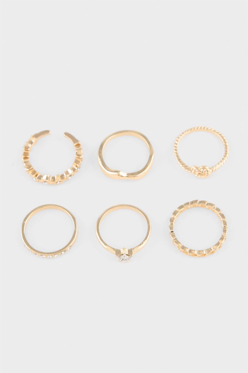 Kadın Altın Kadın 6'lı Yüzük