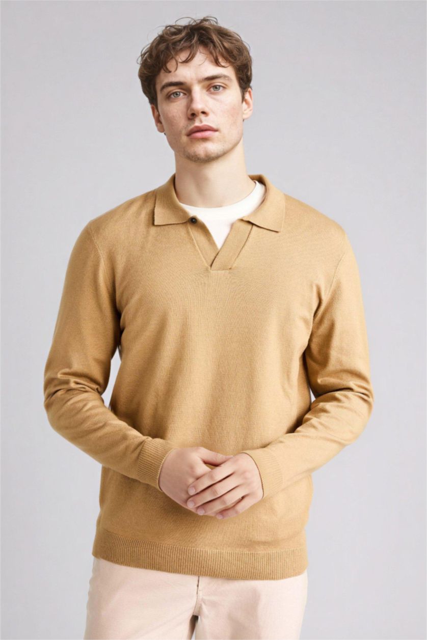 MAN Teak Standard Fit Knitwear Pullover