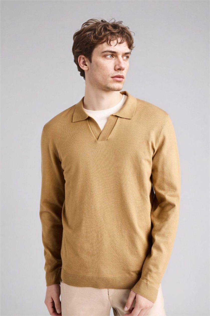 MAN Teak Standard Fit Knitwear Pullover