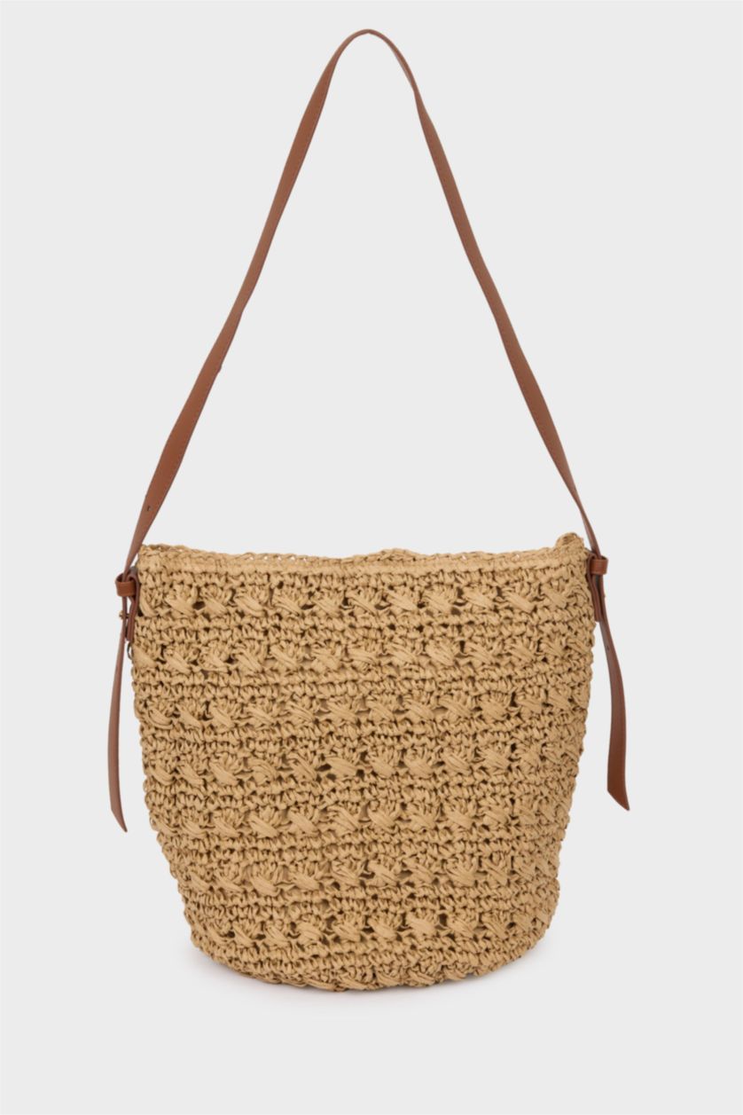 Kadın Koyu Kum Omuz Çantası