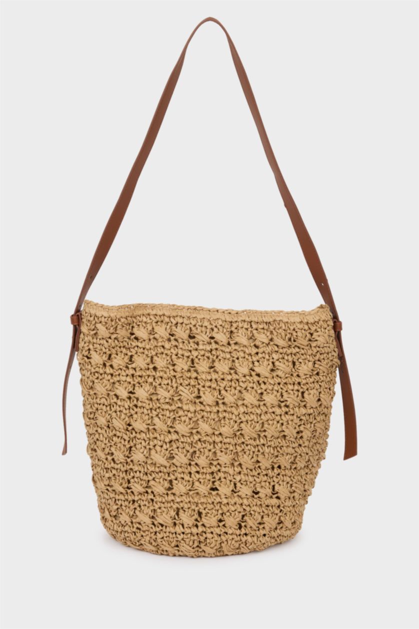 Kadın Koyu Kum Omuz Çantası