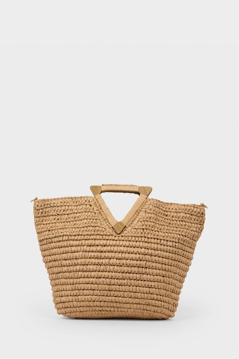 Kadın Koyu Kum Omuz Çantası