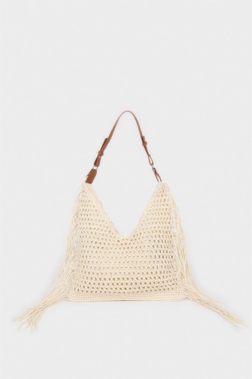 Women Ecru Shoulder bag