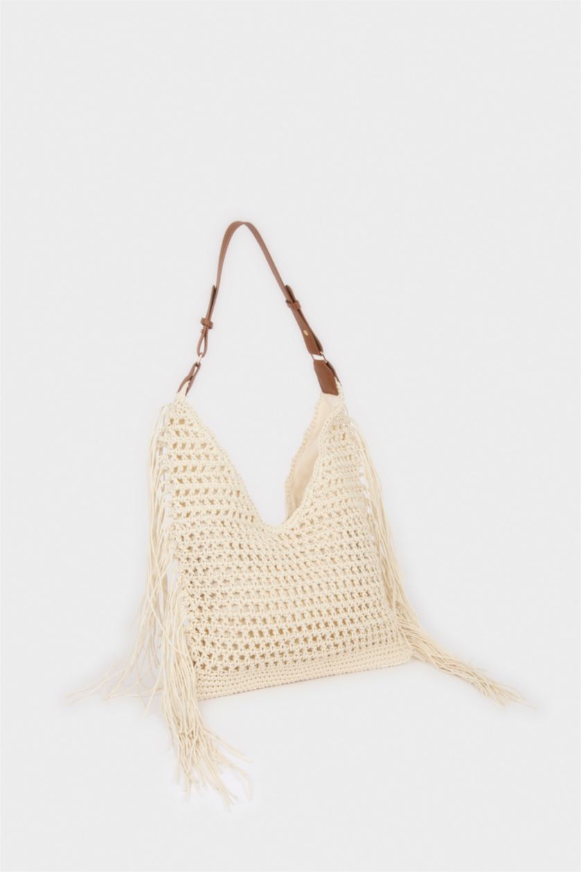 Women Ecru Shoulder bag