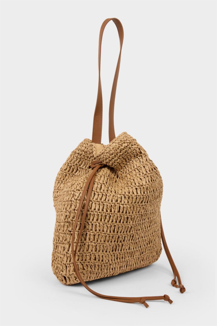 Kadın Koyu Kum Omuz Çantası