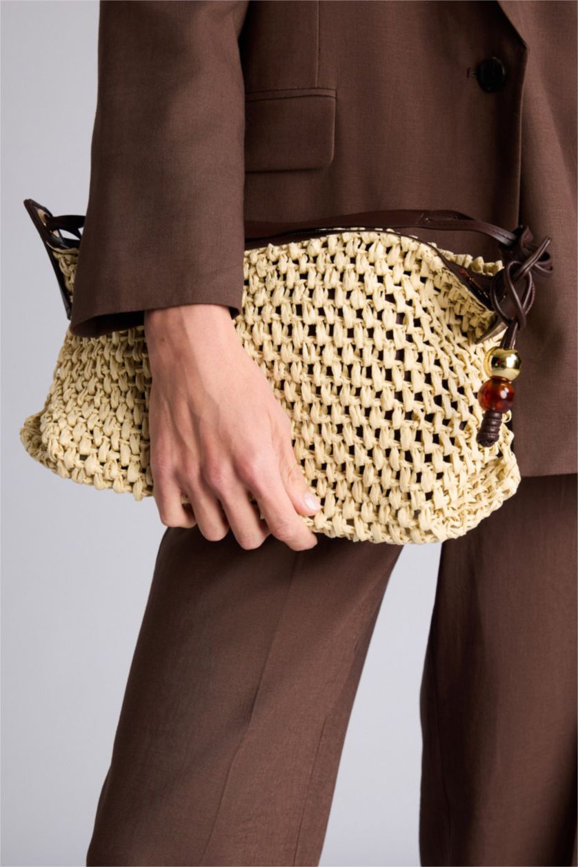 Kadın Koyu Kum Omuz Çantası