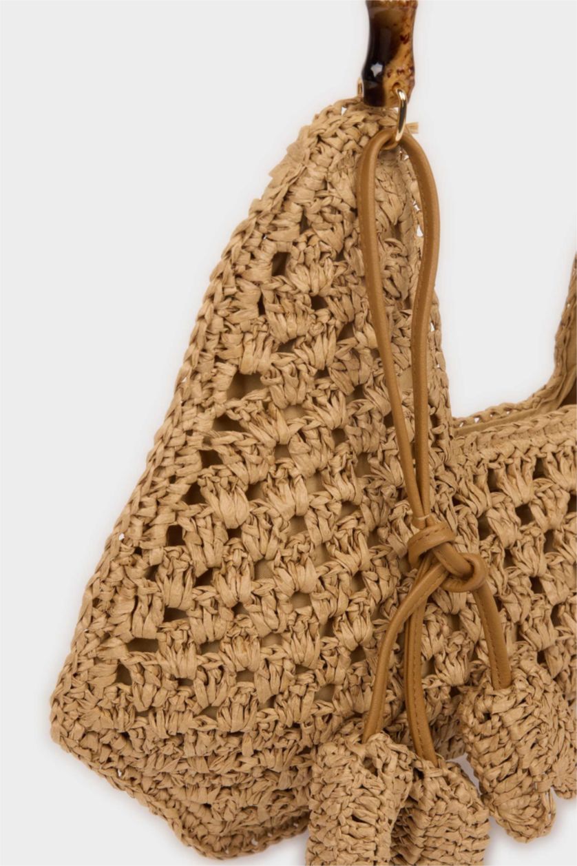 Kadın Koyu Kum Omuz Çantası