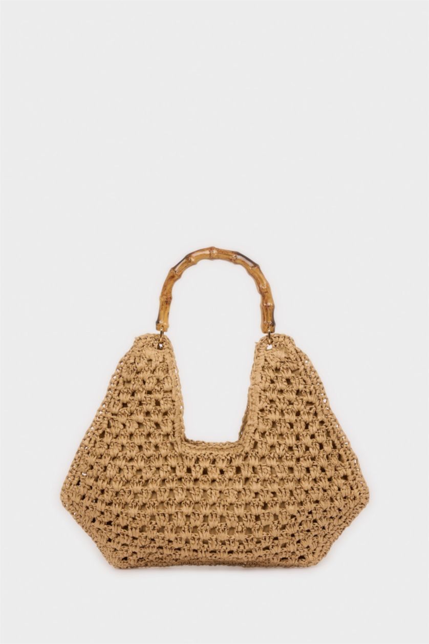 Kadın Koyu Kum Omuz Çantası