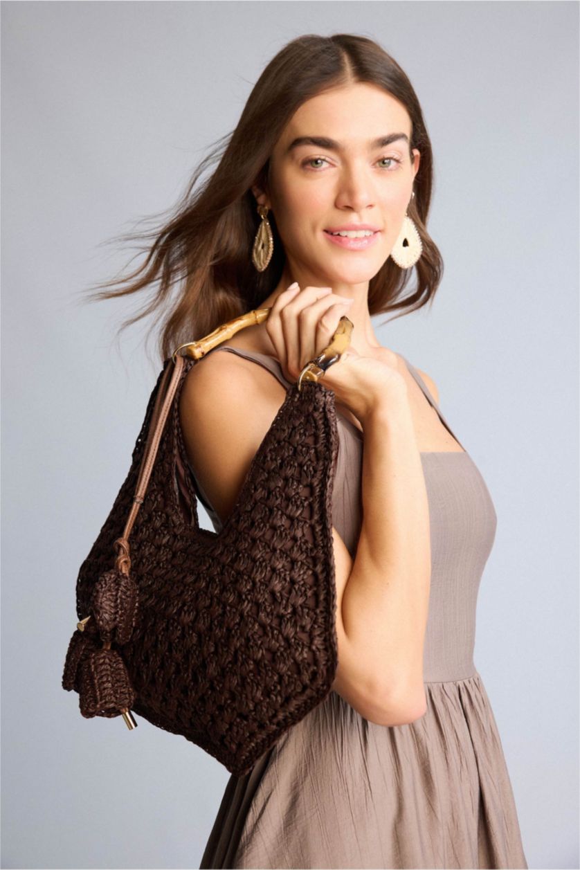 Kadın Koyu Kahve Omuz Çantası