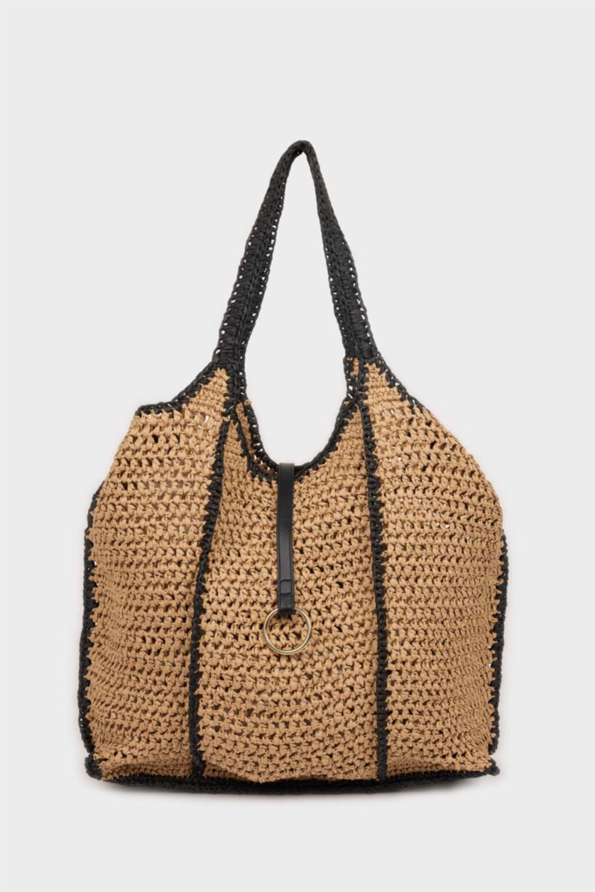 Kadın Koyu Kum Omuz Çantası