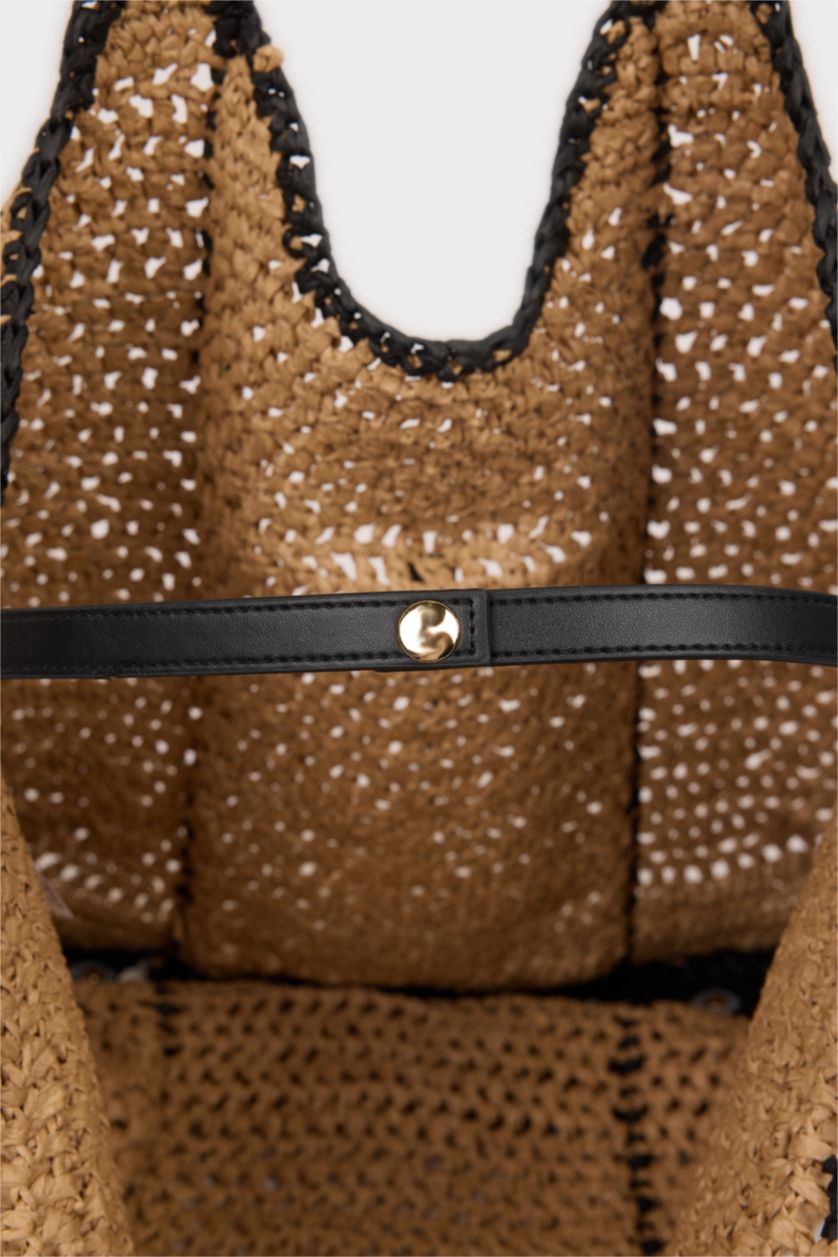 Kadın Koyu Kum Omuz Çantası