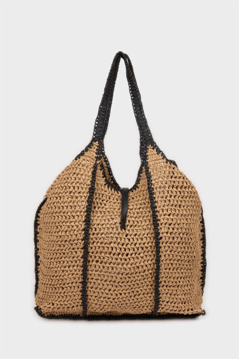 Kadın Koyu Kum Omuz Çantası