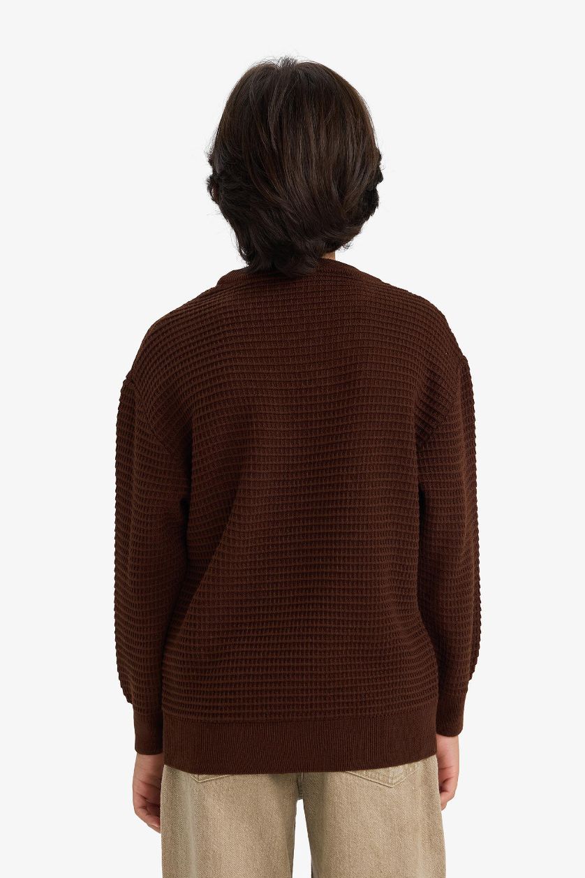 أولادي بني بلوفر اولادي تريكو قصة عادية برقبة مستديرة