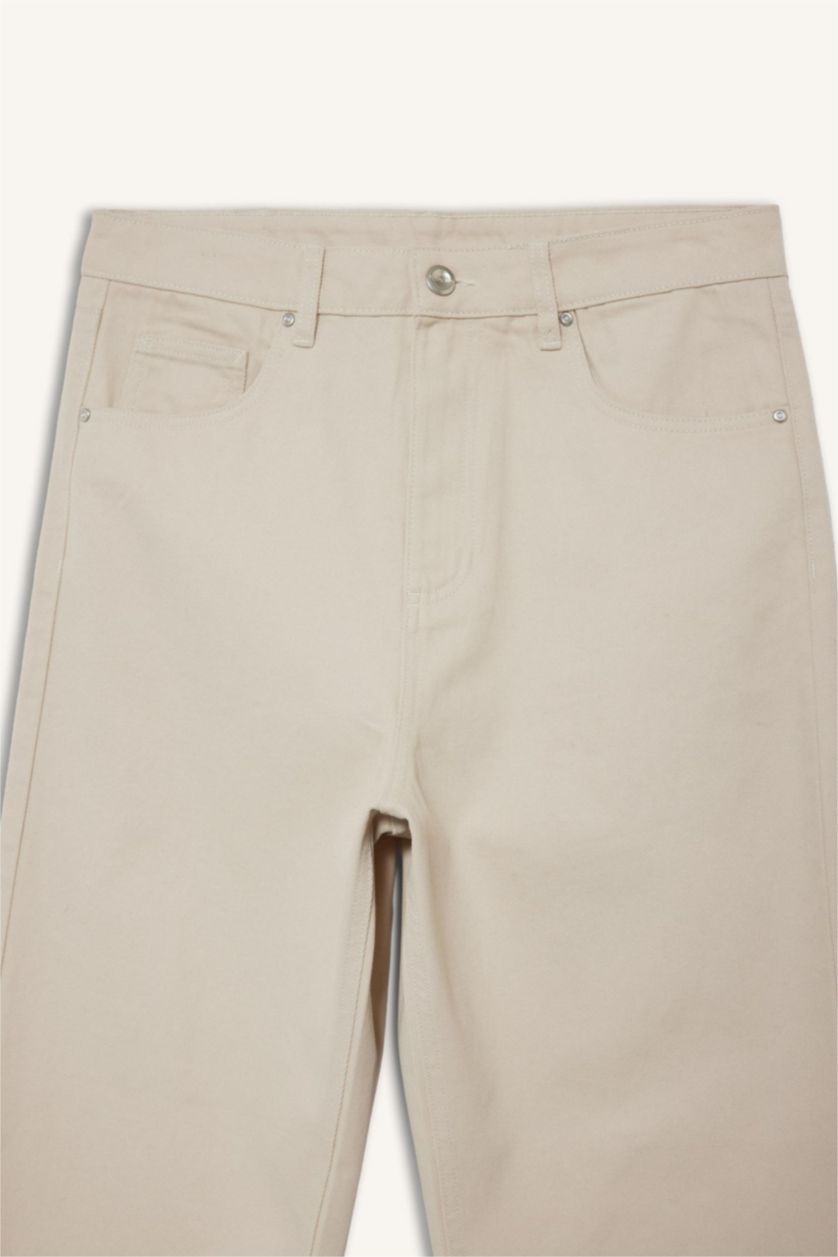 Мужчины Слоновая кость Брюки для мужчин