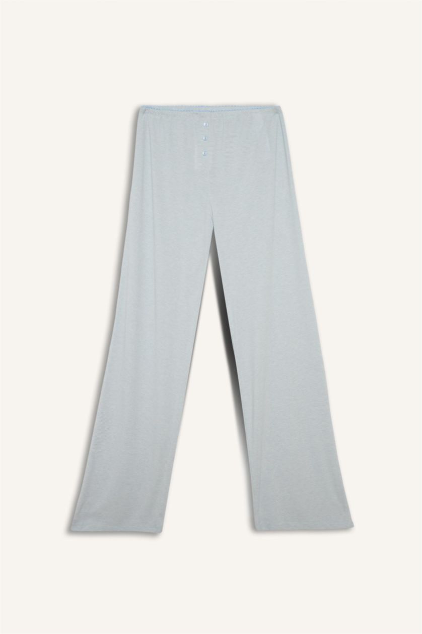 Woman Ecru بنطلون بجامة قصة عادية