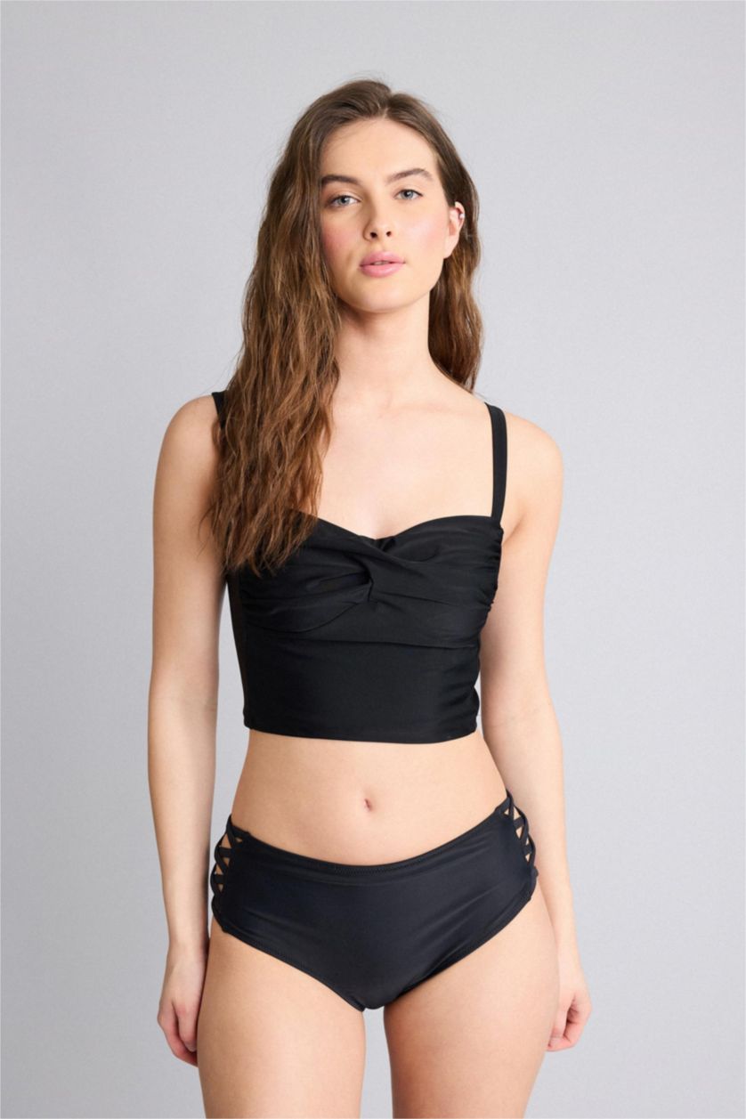 Женщины Черный Bikini Bottom