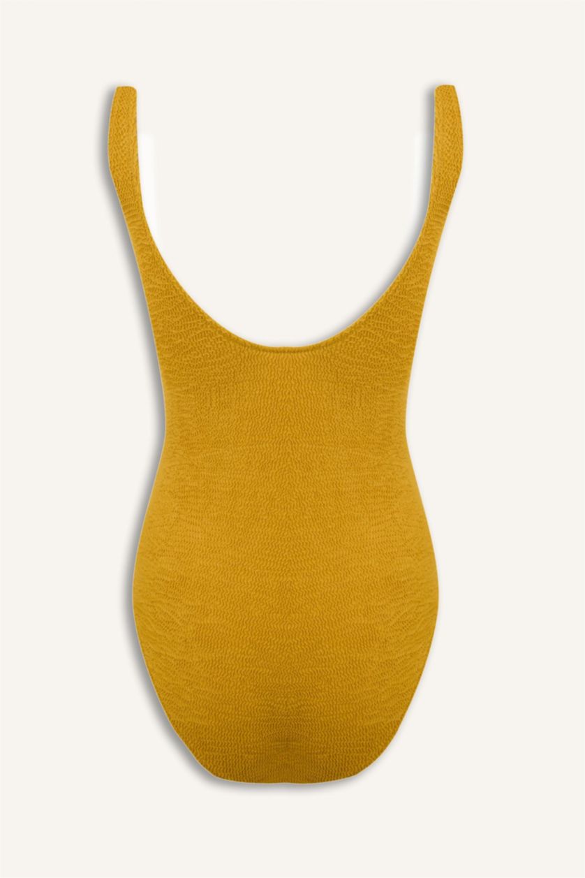 Women Yellow Swimsuit