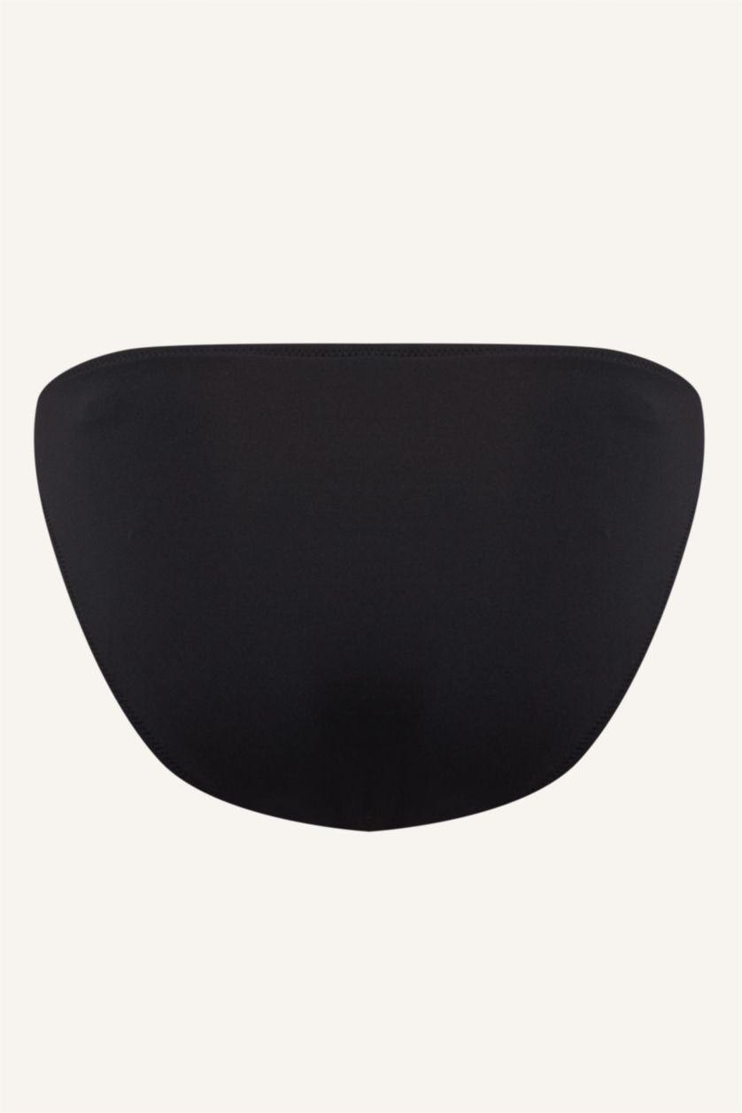 Kadın Siyah Regular Fit Bikini Alt