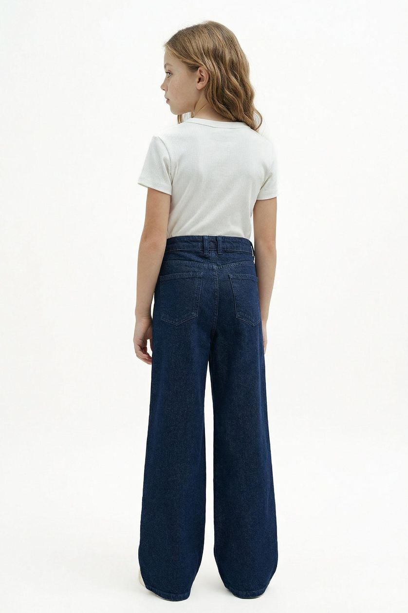 Girls & Teens NAVY Denim Trousers