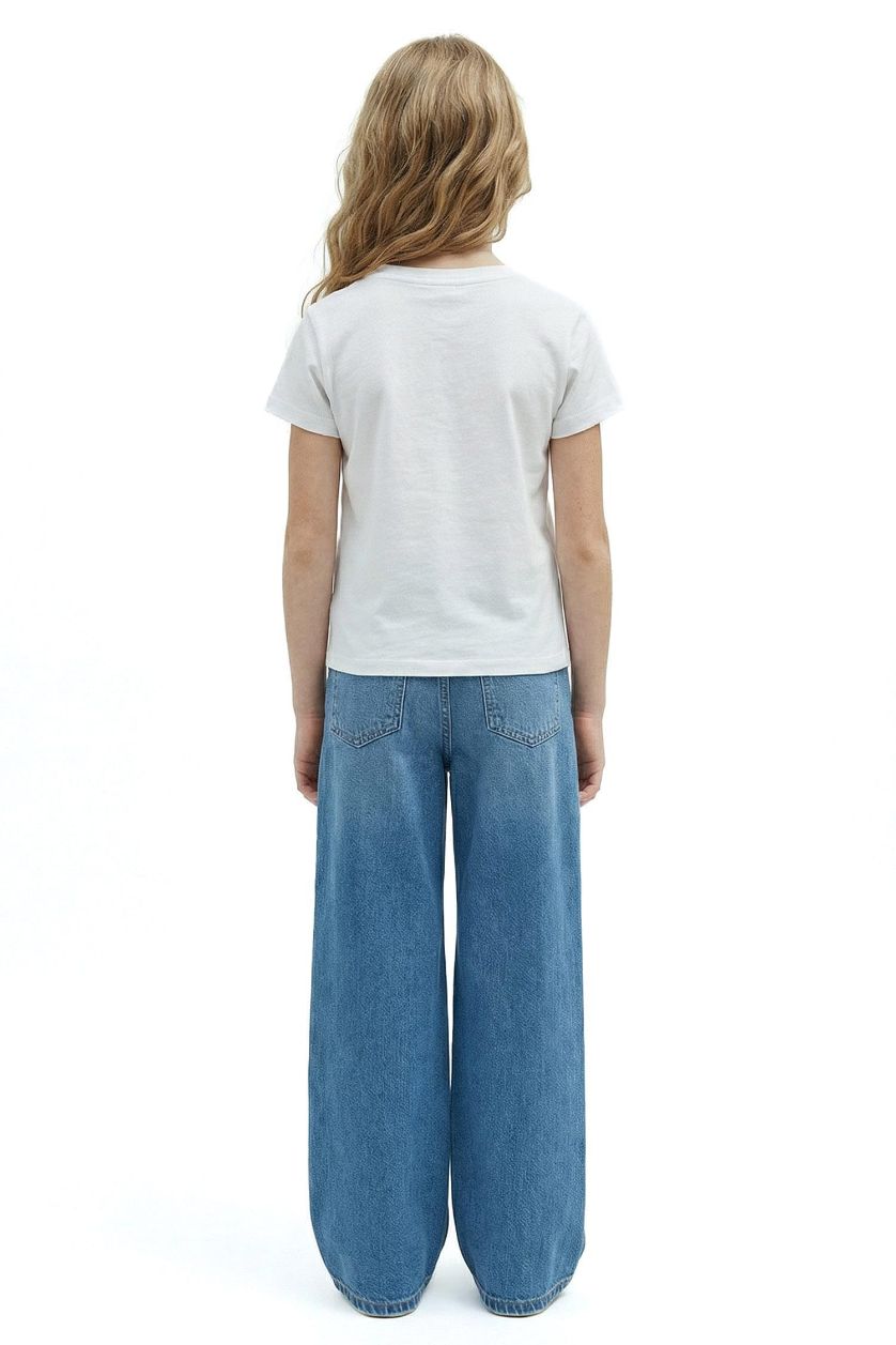 GIRLS & TEENS Light Blue Girl 90's Wide Leg Wide Leg Jeans