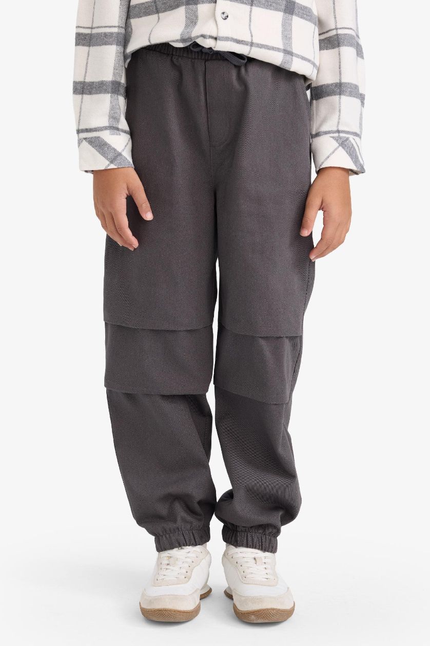 أولادي بيج فاتح طقم اولادي قميص كاروهات وبنطلون قصة عادية - قطعتين