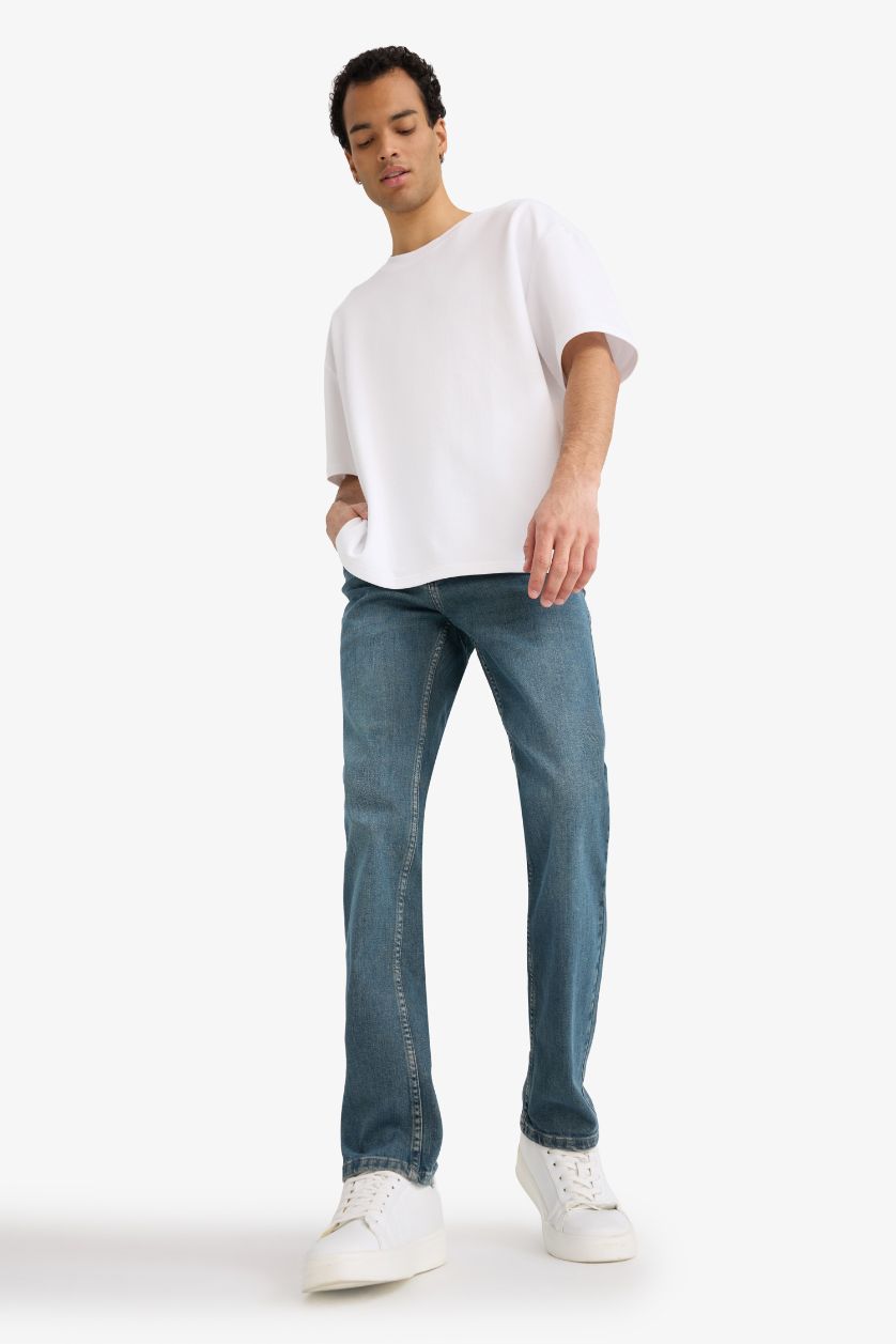 Man Light Green Sergio Regular Fit Trousers