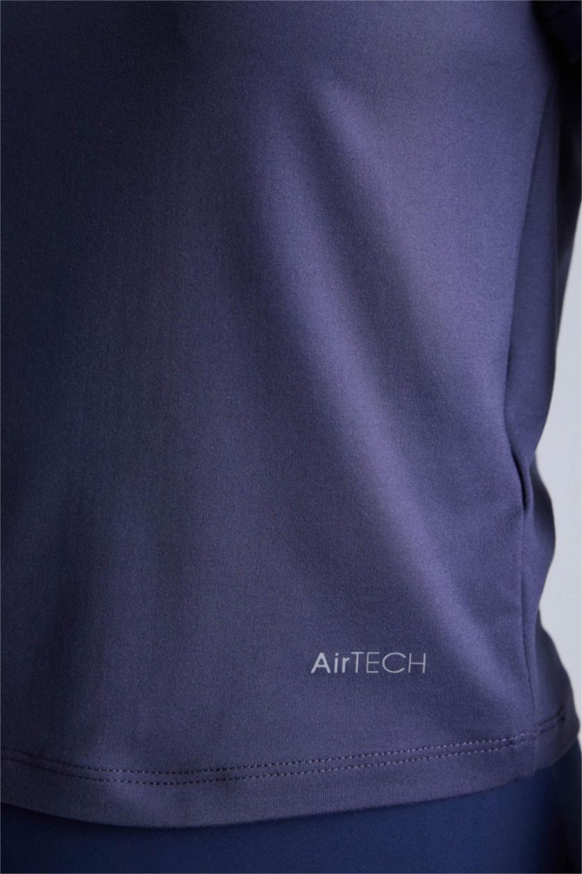 Women İndigo Standard Fit Short Sleeve T-Shirt