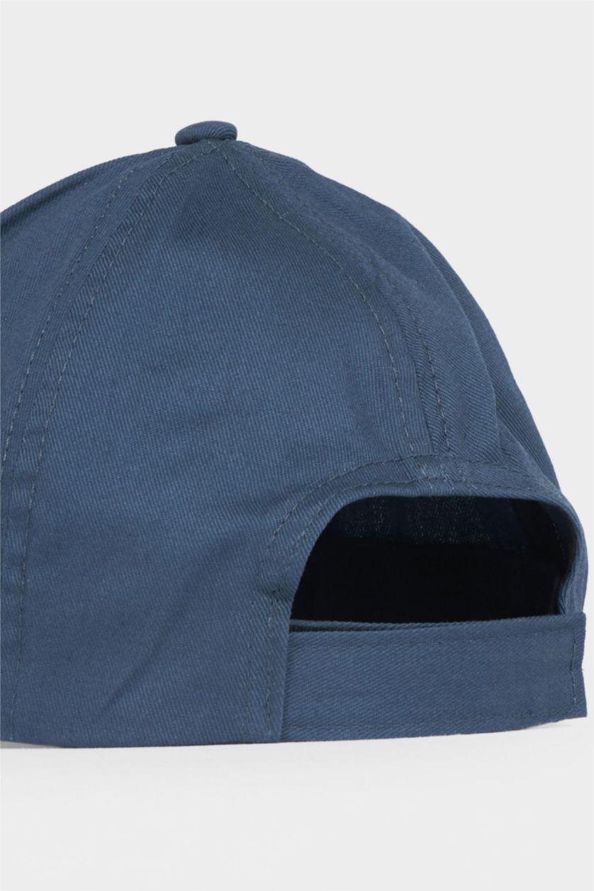 Мальчики и подростки Синий Хлопковая кепка с принтом для мальчиков