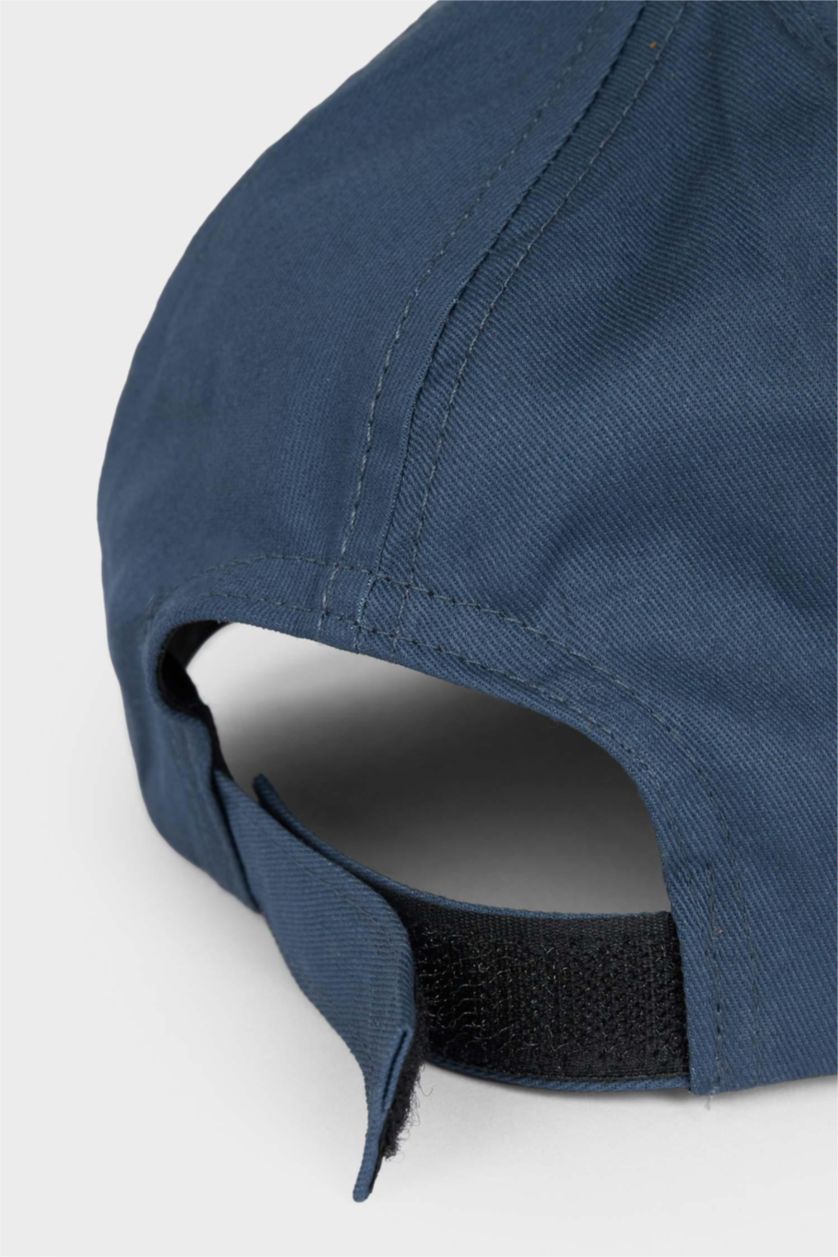 Мальчики и подростки Синий Хлопковая кепка с принтом для мальчиков