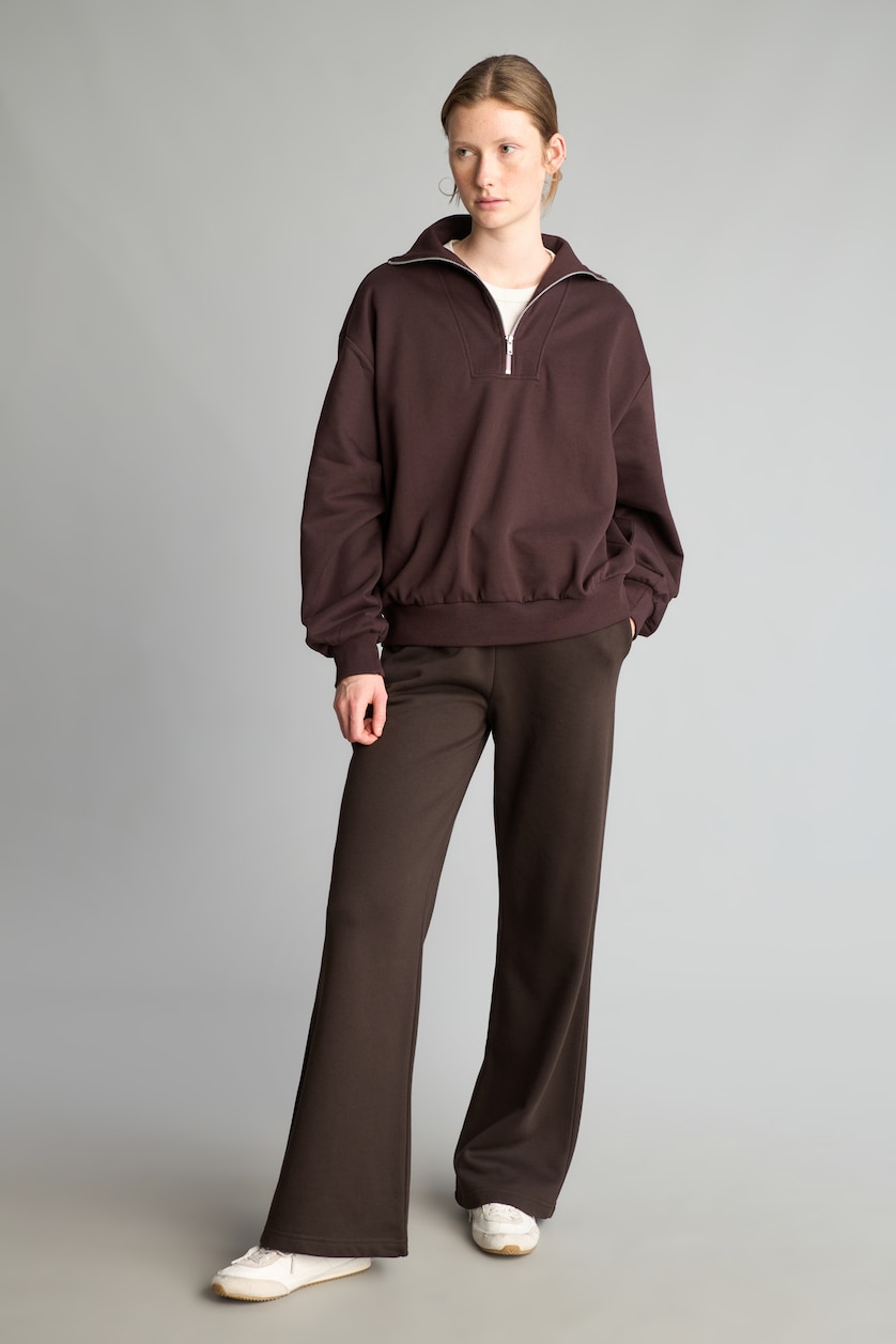 Women Brown Regular Fit Sweatshirt