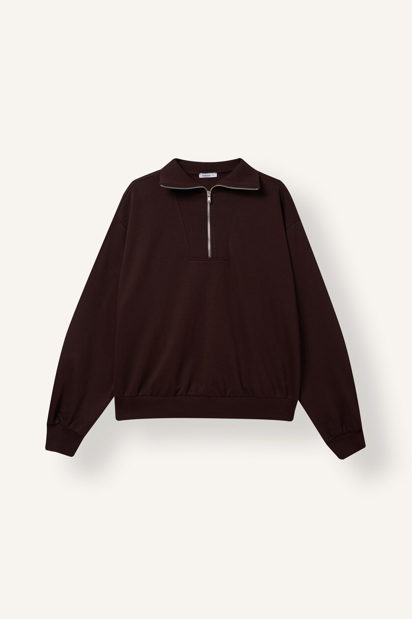 Women Brown Regular Fit Sweatshirt