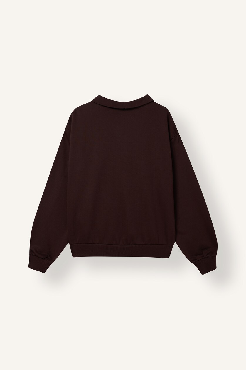 Women Brown Regular Fit Sweatshirt
