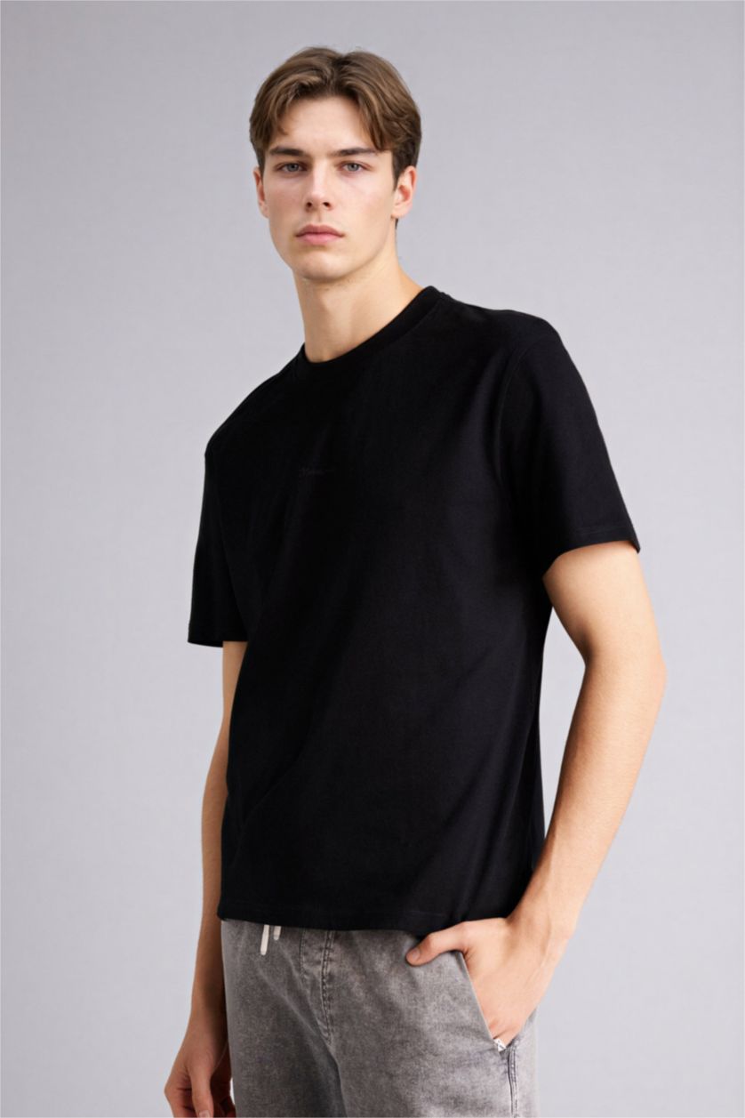 Ерлер қара Man Short Sleeve T-Shirt