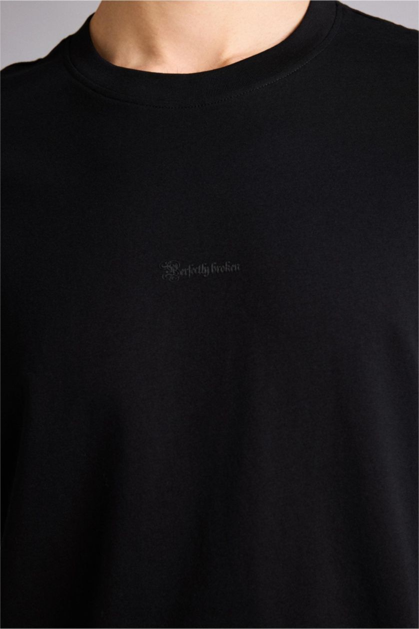 Ерлер қара Man Short Sleeve T-Shirt