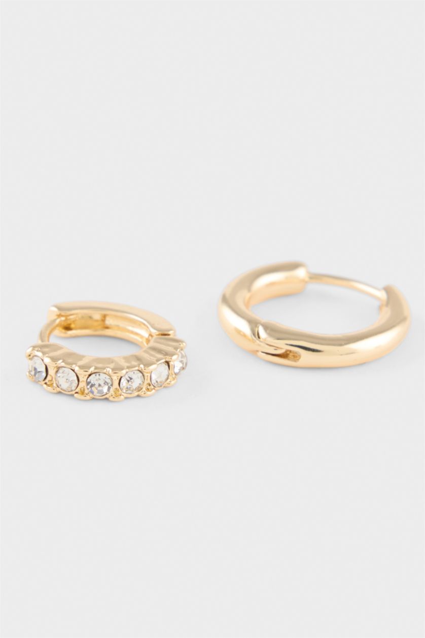 Kadın Altın Kadın 4'lü Küpe