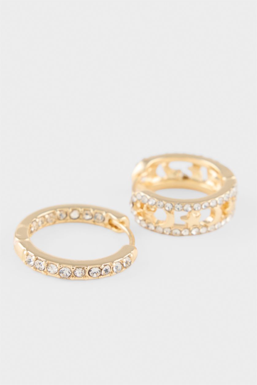 Kadın Altın Kadın 4'lü Küpe