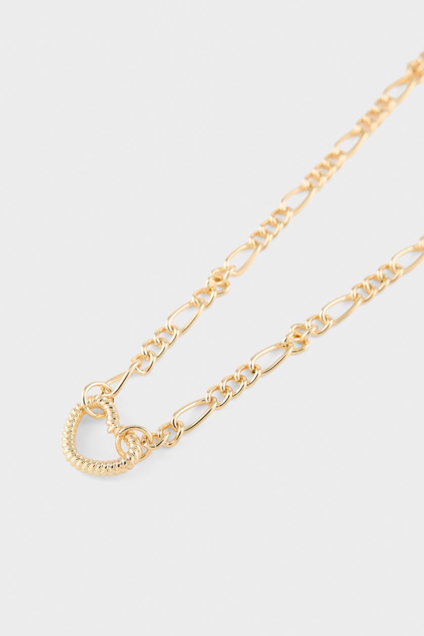 Kadın Altın Kadın 2'li Kolye