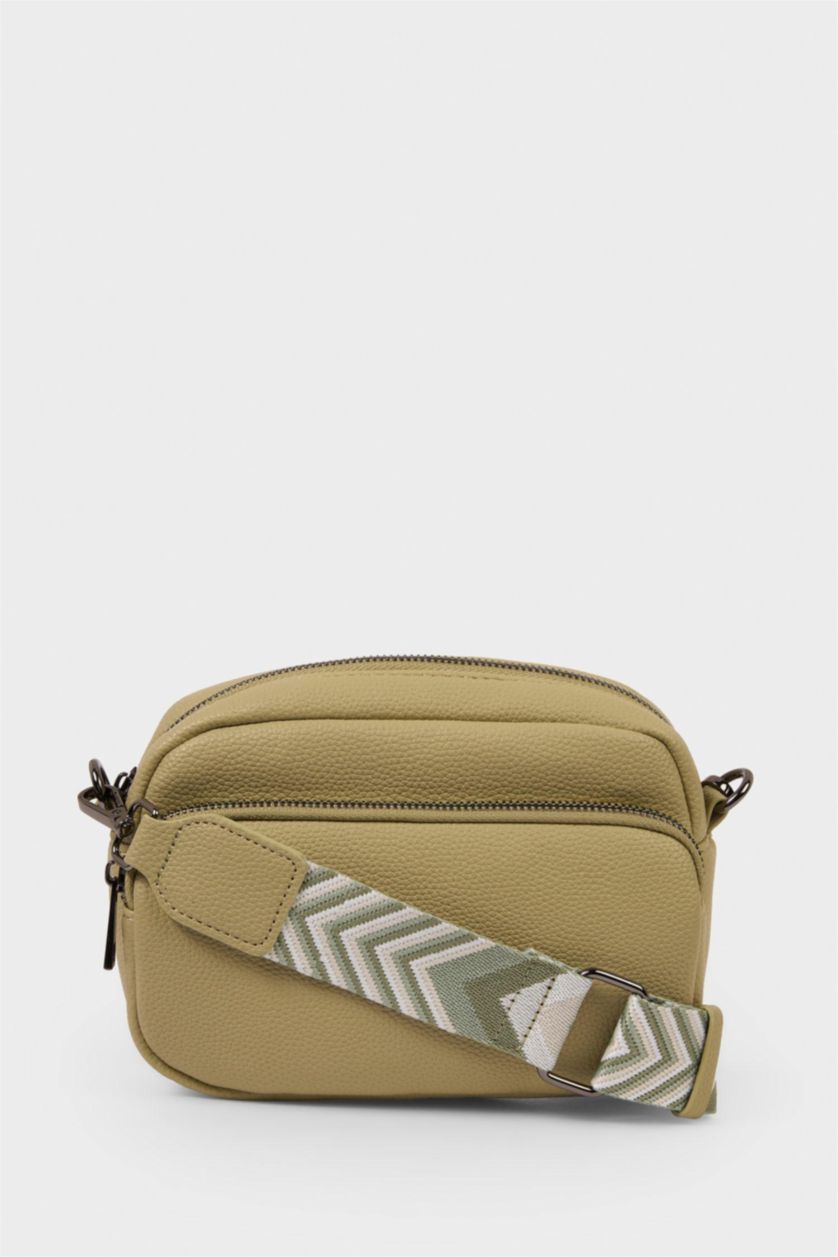 Women Light Green Crossbody Bag