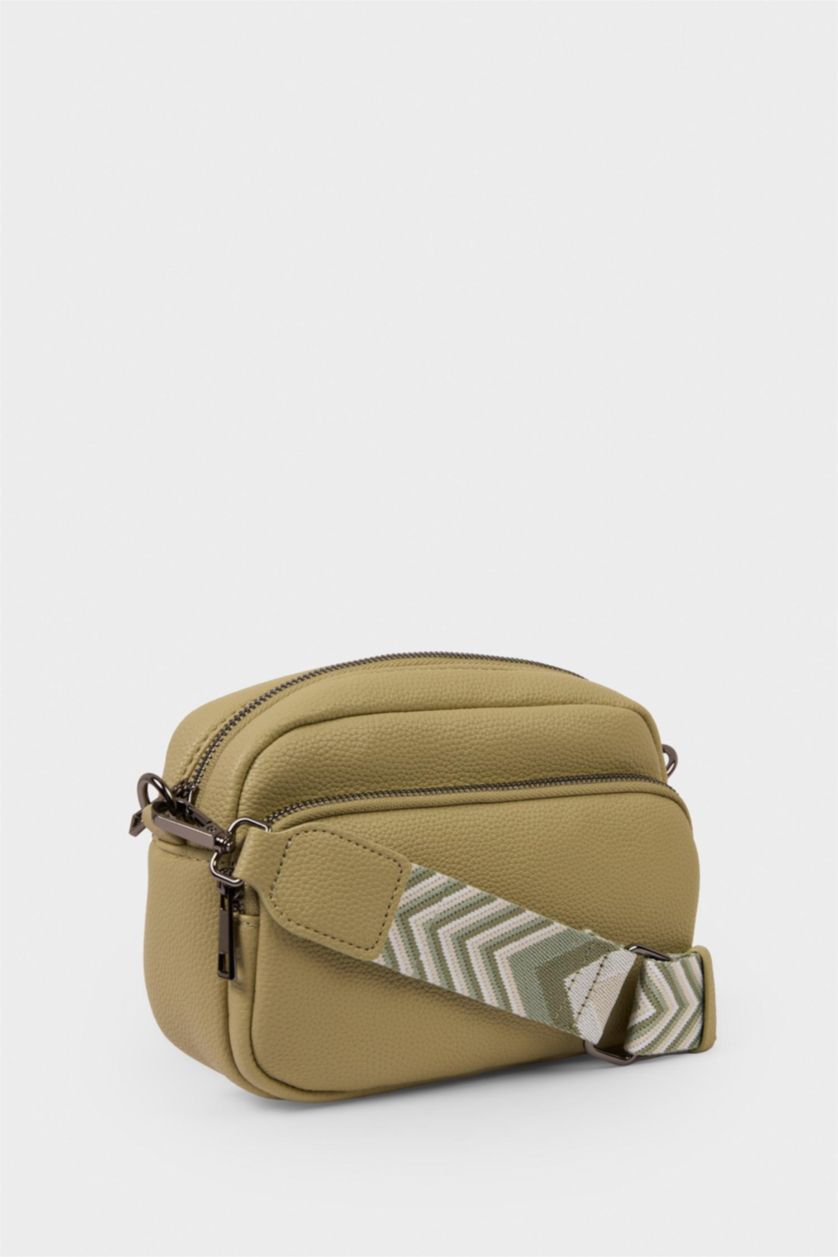 Women Light Green Crossbody Bag