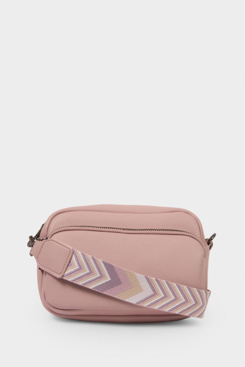 Women Light Pink Crossbody Bag