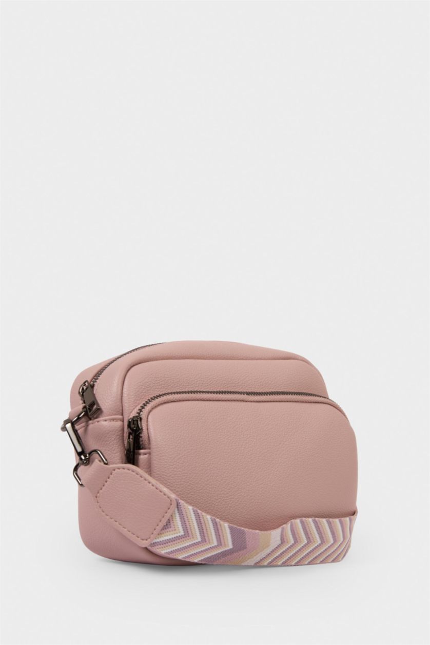 Women Light Pink Crossbody Bag