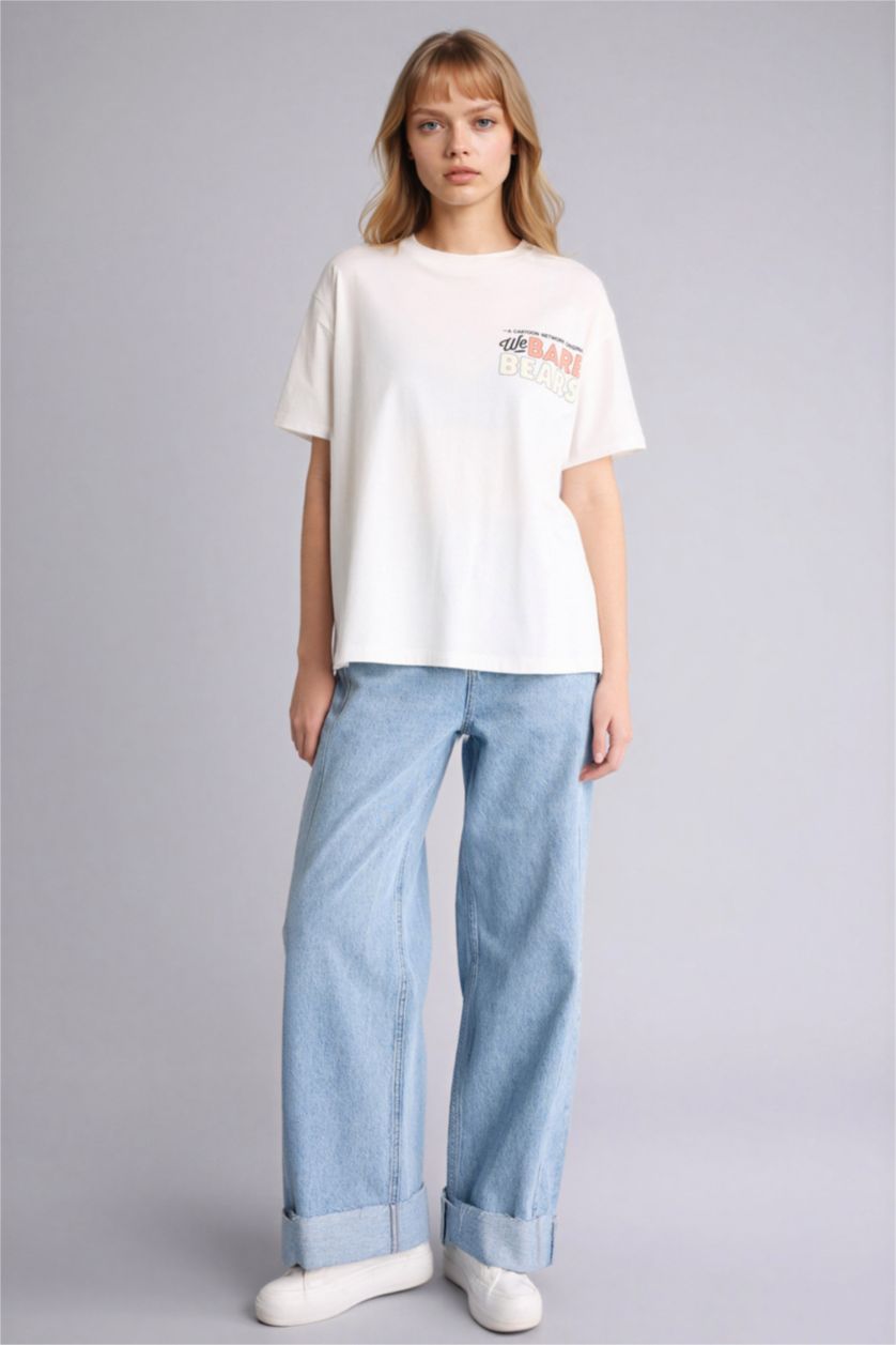 WOMAN White Woman Short Sleeve T-Shirt