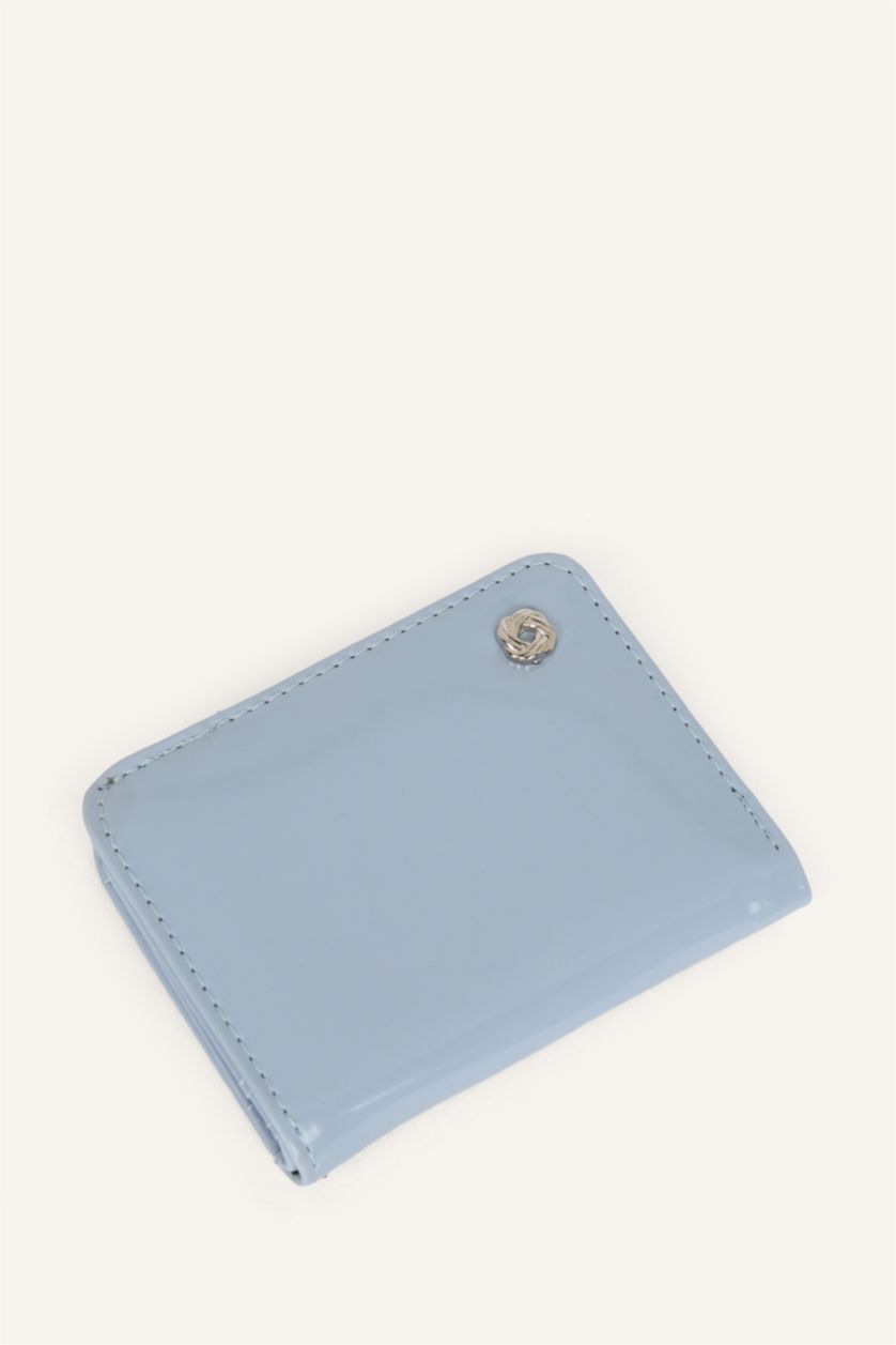 Kadın Mavi Kadın Suni Deri Cüzdan