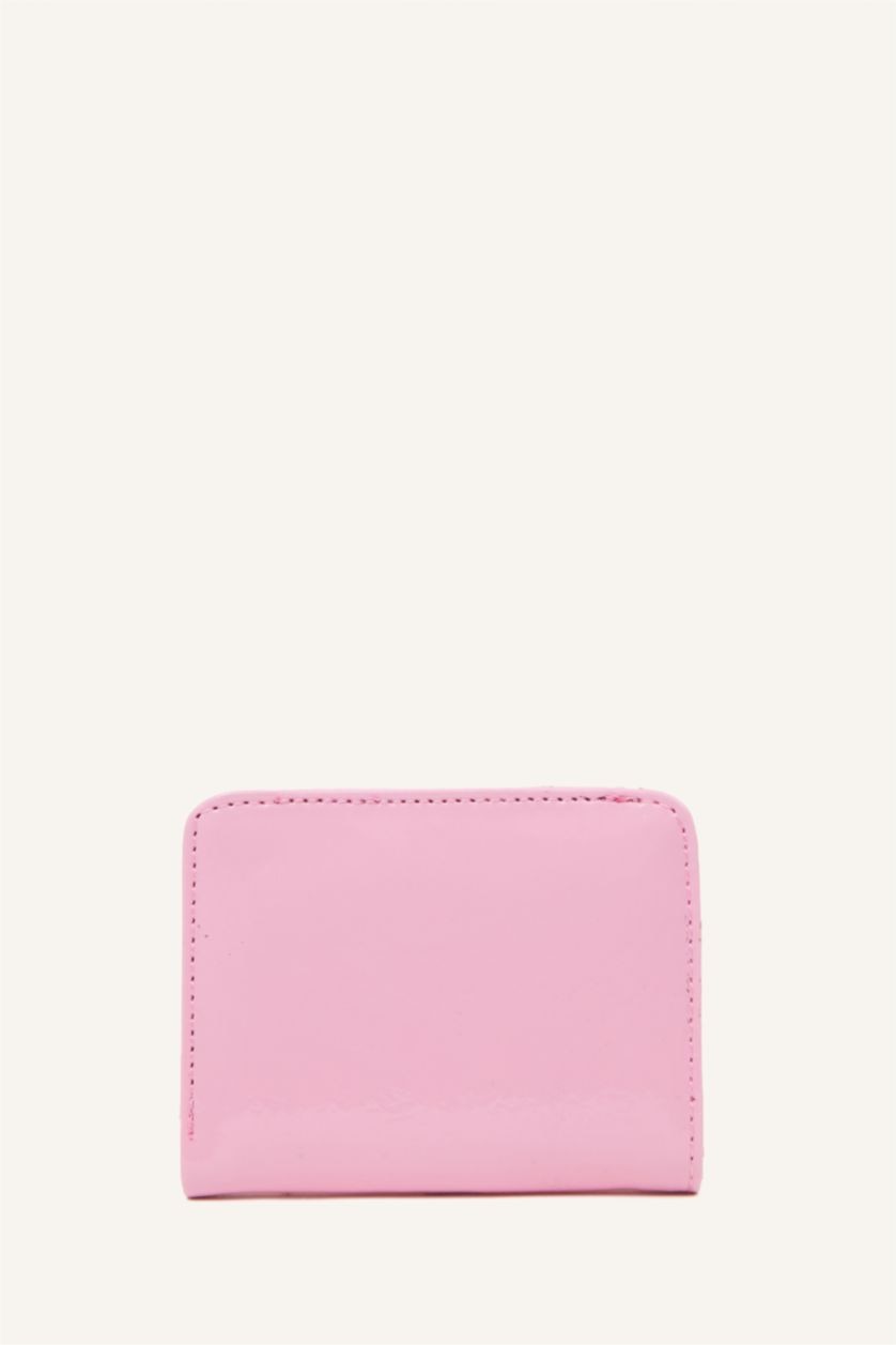 Kadın Açık Pembe Suni Deri Cüzdan