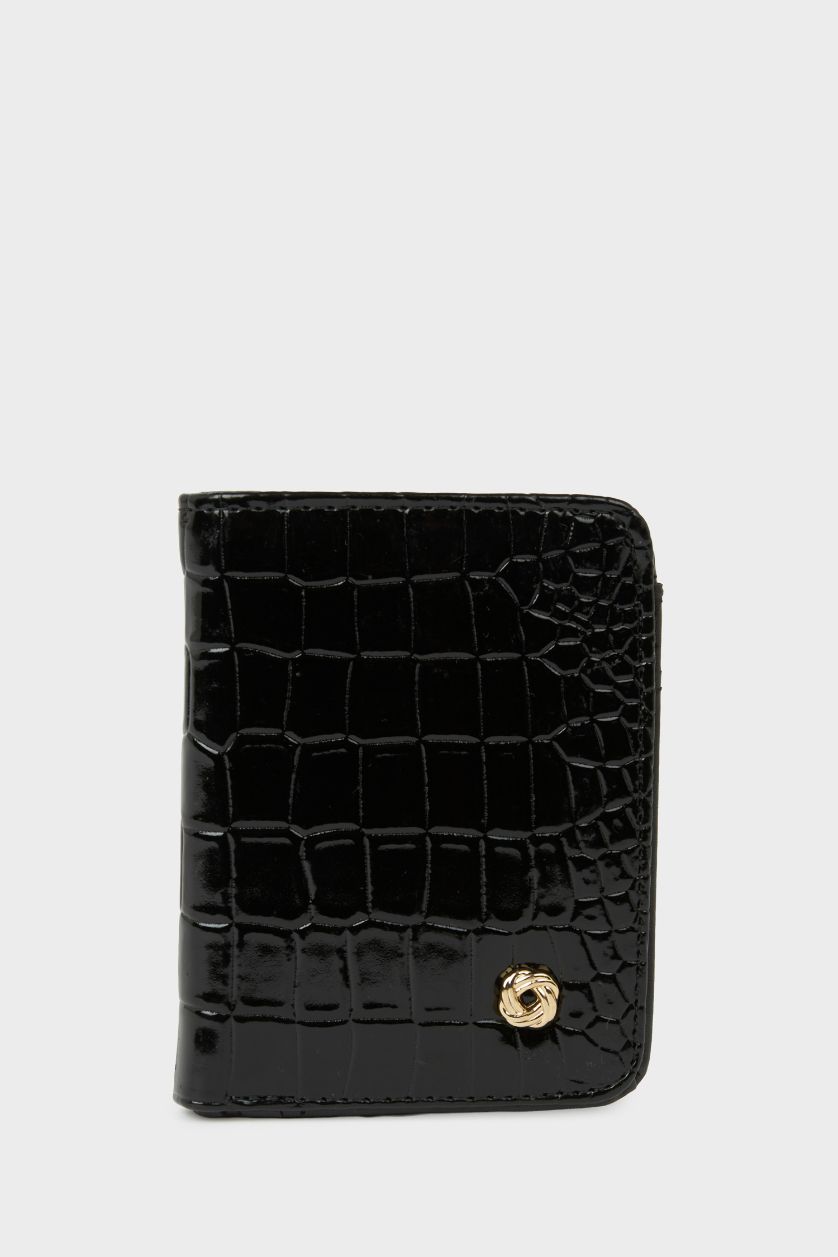 Kadın Siyah Kadın Suni Deri Cüzdan