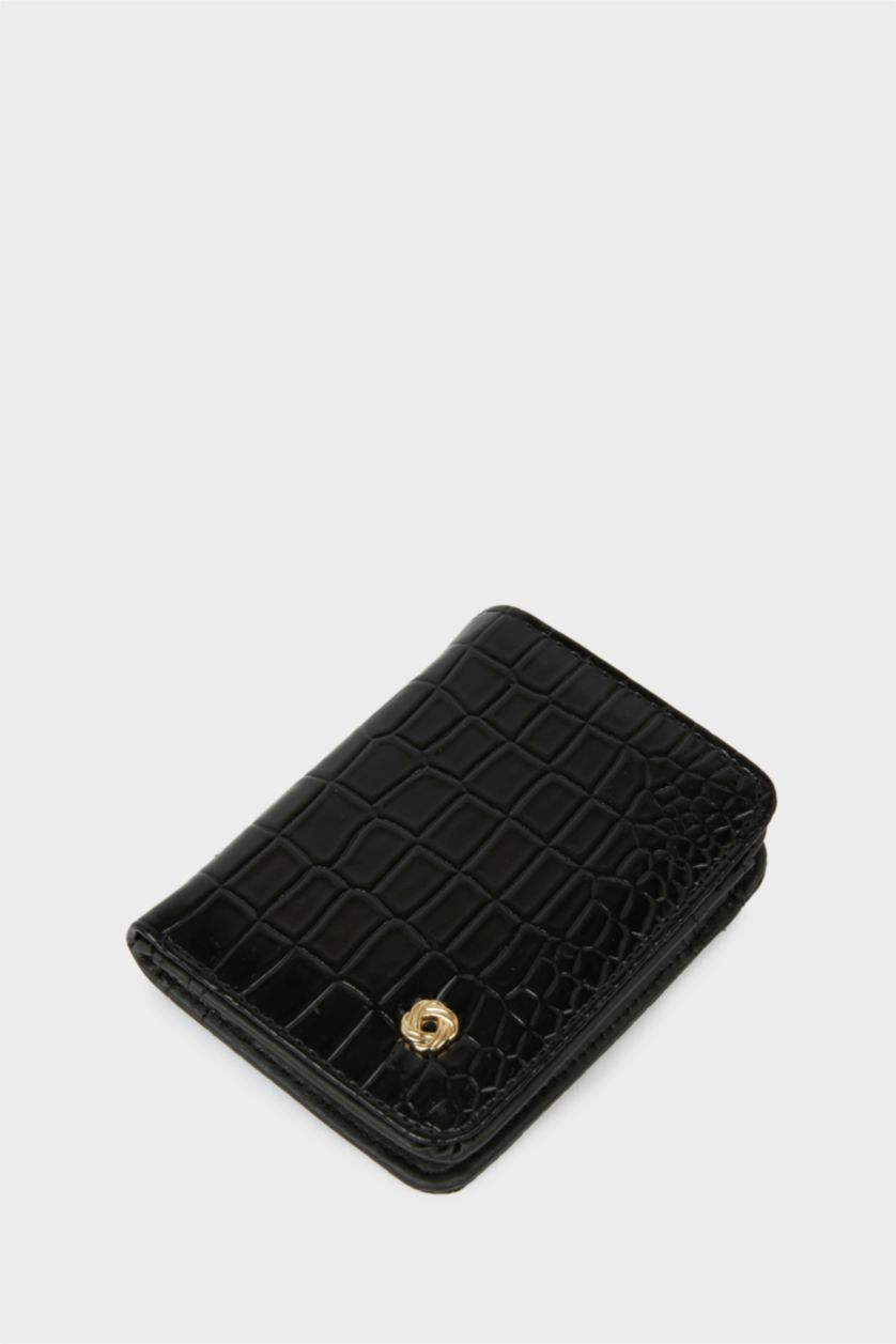 Kadın Siyah Kadın Suni Deri Cüzdan